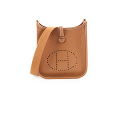 Hermes Mini Evelyne Gold - 2024