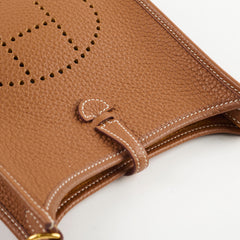 Hermes Mini Evelyne Gold - 2024