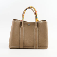 Hermes Garden Party 30 Etoupe W stamp 2024