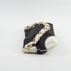 Chanel Vintage Canvas Shoulder Bag