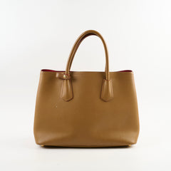 Prada Saffiano Leather Tote Tan