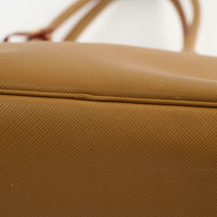 Prada Saffiano Leather Tote Tan