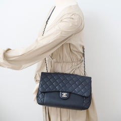 Deal of The Week - Chanel Calfskin Seasonal Flap 21 series Dark Grey