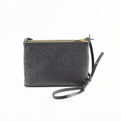 Celine Trio Crossbody Bag Black
