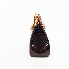 Louis Vuitton Brea MM Bag Monogram Vernis Amarante
