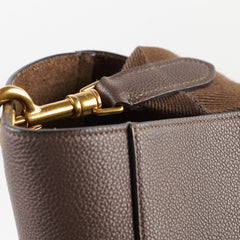 Celine Seau Sangle Bucket Bag Brown