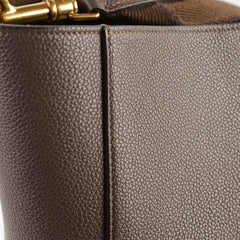 Celine Seau Sangle Bucket Bag Brown