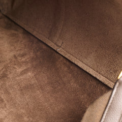 Celine Seau Sangle Bucket Bag Brown