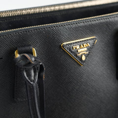 Prada Saffiano Tote Black