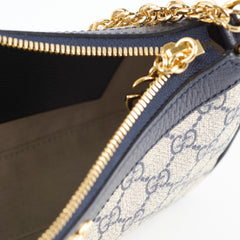 Gucci Ophidia GG Small Shoulder Bag Navy