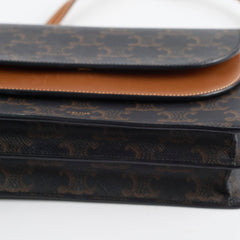 Celine Triomphe Canvas Wallet on Strap