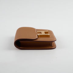 Hermes Constance Slim Gold Epsom Z stamp 2021