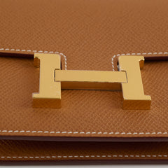 Hermes Constance Slim Gold Epsom Z stamp 2021