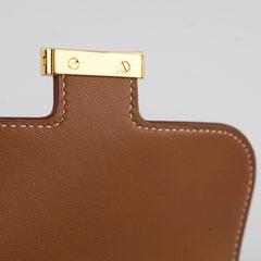 Hermes Constance Slim Gold Epsom Z stamp 2021