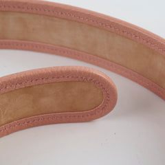 Gucci Woman's Belt Heart Buckle Pink Size 85