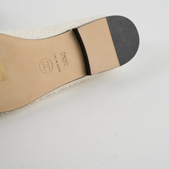 Chanel Ballet Flats Size 35.5 White/Black