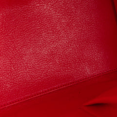Celine Luggage Micro Red