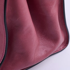 Prada Twin Pocket Leather Tote Pink