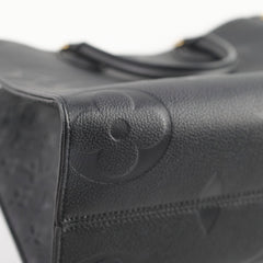 Louis Vuitton On The Go MM Black Empreinte