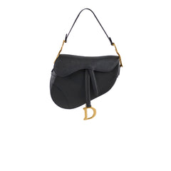 Christian Dior Saddle Bag Black