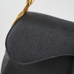 Christian Dior Saddle Bag Black