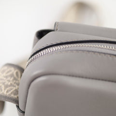 Loewe Military Messenger Crossbody Bag Grey