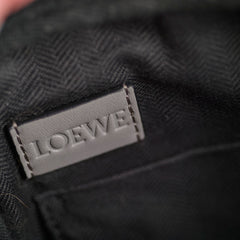 Loewe Military Messenger Crossbody Bag Grey