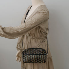 Goyard Cap-Vert PM Camera Crossbody Bag Black