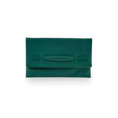 Hermes Pliplat Clutch Malachite