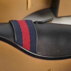 Gucci Peyton GG Pearl White Loafers Black  Size 37