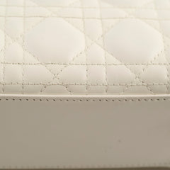 Christian Dior Small ABC Lady Dior White