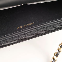 Chanel Trendy Wallet on Chain Black Lambskin (microchip)