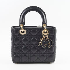 Christian Dior Small ABC My Lady Dior Black