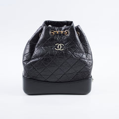 Chanel Gabrielle Backpack Small Black