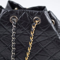Chanel Gabrielle Backpack Small Black