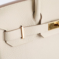 Hermes Birkin 30 Craie Rose Gold Z Stamp