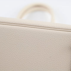 Hermes Birkin 30 Craie Rose Gold Z Stamp