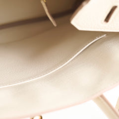Hermes Birkin 30 Craie Rose Gold Z Stamp