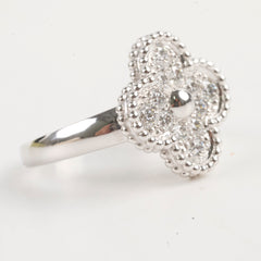 Van Cleef & Arpels Vintage Alhambra Ring Size 49