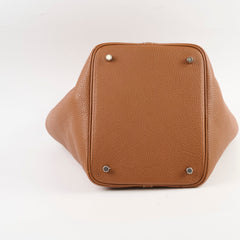 Hermes Picotin 22 Gold X Stamp