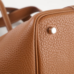 Hermes Picotin 22 Gold X Stamp