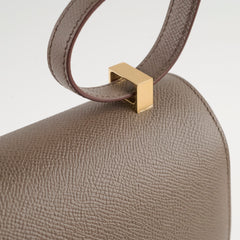 Hermes Verrou 21 Epsom Etain D Stamp