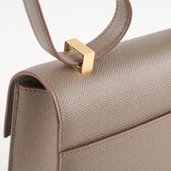Hermes Verrou 21 Epsom Etain D Stamp
