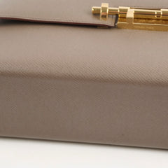 Hermes Verrou 21 Epsom Etain D Stamp