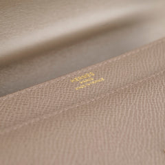 Hermes Verrou 21 Epsom Etain D Stamp