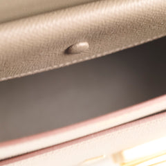 Hermes Verrou 21 Epsom Etain D Stamp