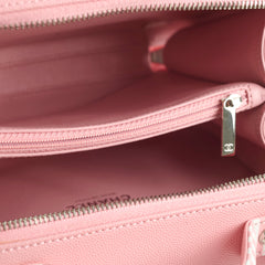 Chanel Vanity Pink Stripe Caviar (2018)