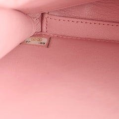 Chanel Vanity Pink Stripe Caviar (2018)