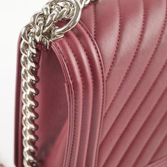 Chanel Seasonal Shoulder Bag White Microchip