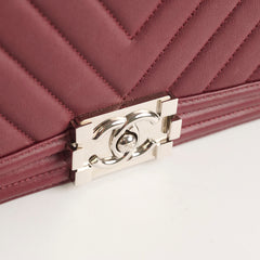 Chanel Seasonal Shoulder Bag White Microchip
